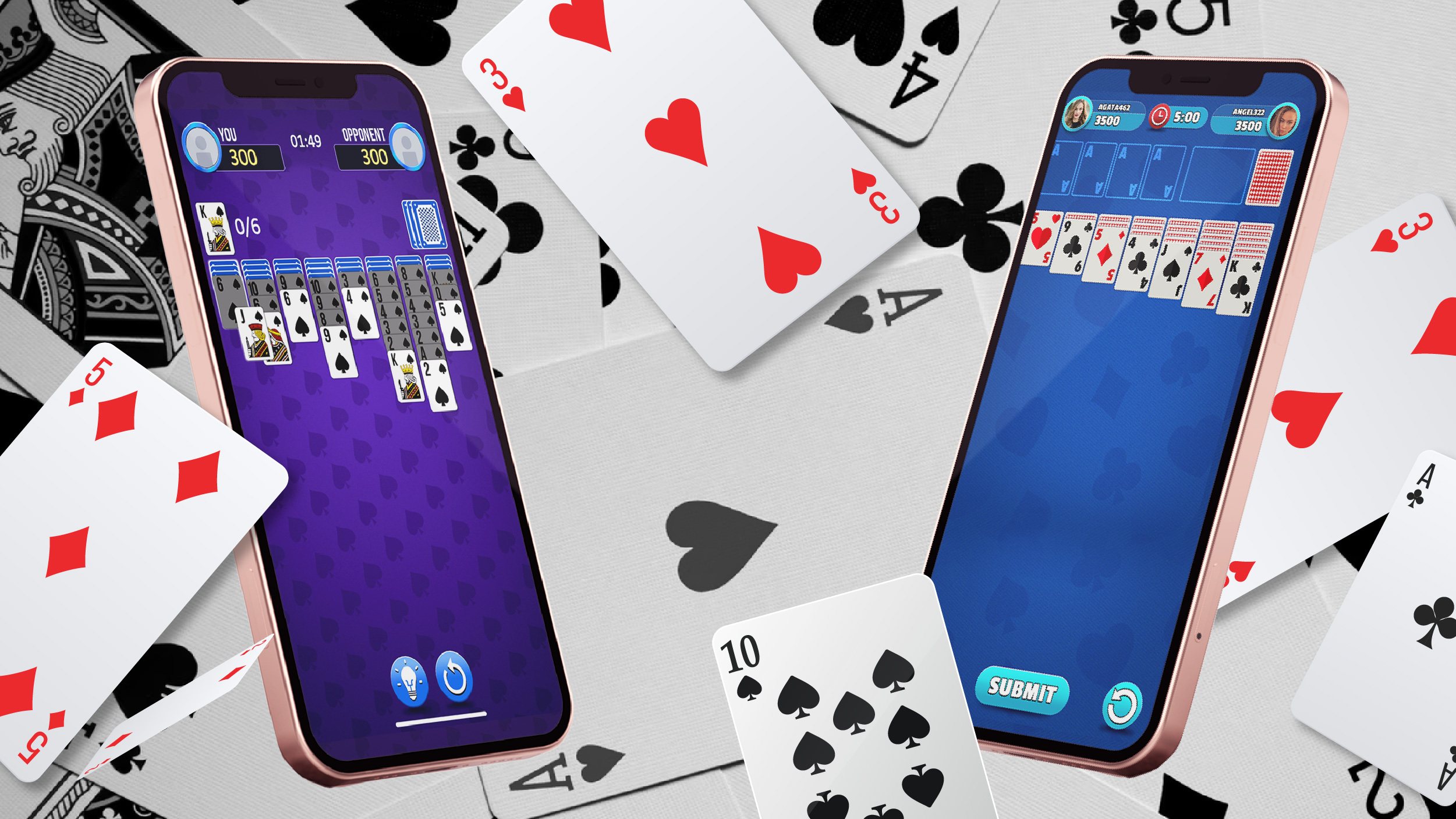 variations of solitaire games