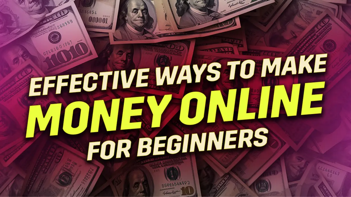 How to make money online for beginners