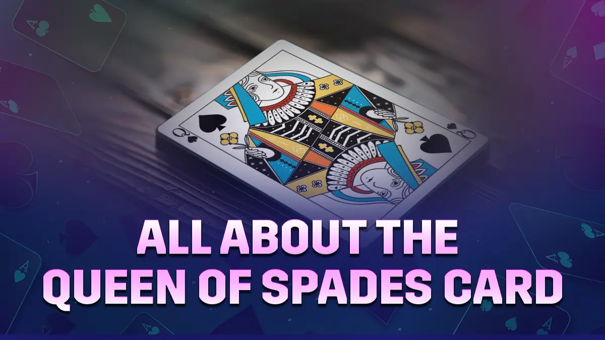 Queen of Spades Card